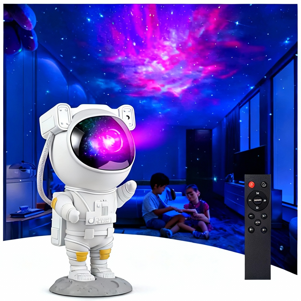 Astronauta projektor z pilotem zdalnego sterowania